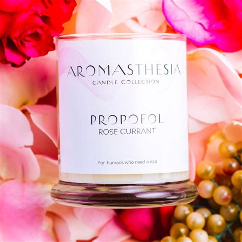 propofol candle service|Propofol Rose Currant Candle .